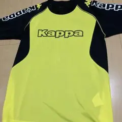 Kappa 半袖シャツ イエロー ブラック