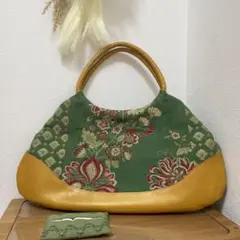 鞄作家 オーダー 高級生地使用 ハンドバック 着物
