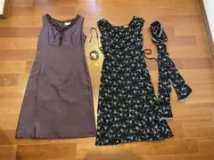 レストローズ　ワンピース、アクセサリーセット　日本製