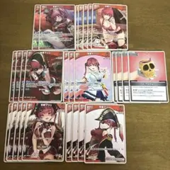ホロカ 宝鐘マリン ぺこマリデッキ OSR 公式スリーブ ノエルパーツ付き Amazon.co.jp: ホロライブオフィシャルカードゲーム スタート