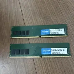 crucial 16GB DDR4 メモリー W4U2400CM-16G