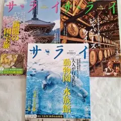『サライ』 バックナンバー 3冊セット