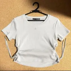 Hether カットアウトドロストTEE tシャツ　レディース　夏服