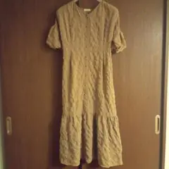 タグ付き・ロングワンピース