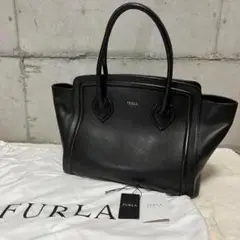【美品】FURLA フルラ ハンドバッグ カレッジトート トートバッグ