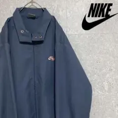 00S NIKE ナイキ スイングトップ メンズ M 古着 ワンポイント 刺繍