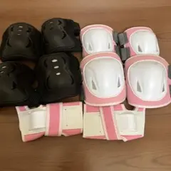 子供用スケートボード用 膝当て 肘当て セット