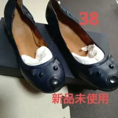 新品未使用★マークジェイコブス★レザー フラットシューズ(36 1/2) 新品未使用☆マークジェイコブス☆レザー フラットシューズ(36 1/2)