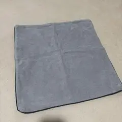 グレー マイクロファイバー クッションカバー おしゃれ　カバー
