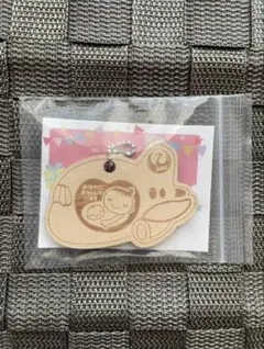 【非売品】JALマタニティマーク JAL マタニティ キーホルダー木製飛行機