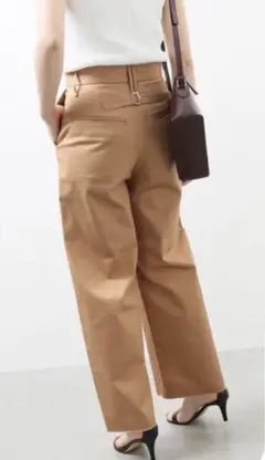 UPPER HIGHTS 別注 ARMYワイドチノパンツ