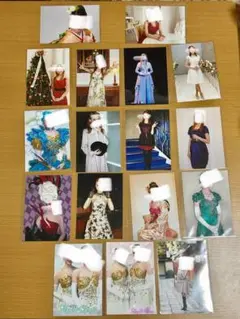 宝塚歌劇団元雪組トップ娘役・愛加あゆさん　L版生写真17点セット
