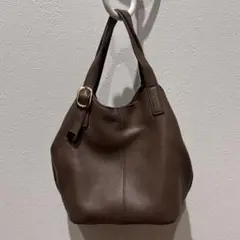 レザー　ショルダーバッグ　ブラウン　レディース　バッグ　2wayバッグ