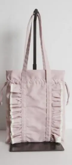 トッコクローゼット フリルトートバッグ ピンク 新品