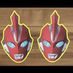 ウルトラマンオメガ うちわ　2セット
