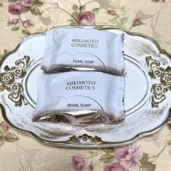 MIKIMOTO COSMETICS PEARL SOAP 透明石鹸 枠練り