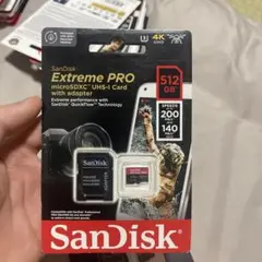 SanDisk Extreme PRO 512GB microSDカード