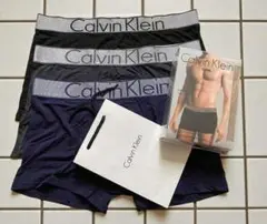 XLサイズCalvin Kleinボクサーパンツ3枚