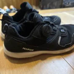 Madfoot マッドフット ダイヤル式 スニーカー 22cm 黒 甲高