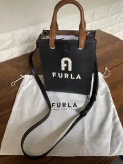 FURLA フルラ VARSITY STYLE トート ミニ Greige