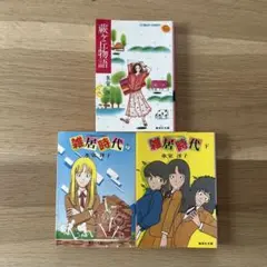 氷室冴子　コバルトシリーズ　蕨ヶ丘物語 & 雑居時代 上下巻 セット