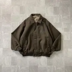 80-90's japan made wool blouson 4L