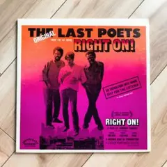 The Last Poets “Right On!”USオリジ盤 ラップ開祖集団