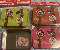 KIRIN オリジナル Disney47都道府県シール各9枚入トラベルトランク缶