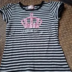 ストライプ柄 Tシャツ 130サイズ　マザウェイズ