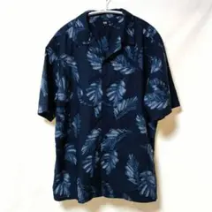 UNIQLO ユニクロ アロハシャツ オープンカラーシャツ Mサイズ