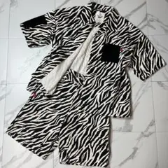 希少 VIRGOwearworks Naughty セットアップ ゼブラ柄 M