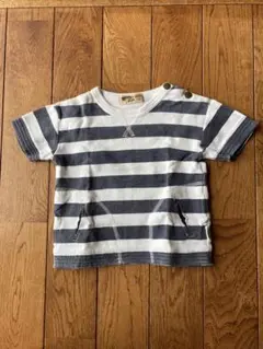 ボーダー半袖Tシャツ　80cm