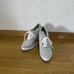 編み上げヒール