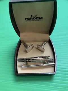 ● renomaカフスボタン ネクタイピン セット