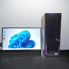 144Hz ゲーミングPCセット i7-9700 GTX1660 512GB