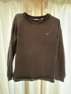 【Levis】　リーバイス　スウェット　トレーナー　チャコールグレー 古着