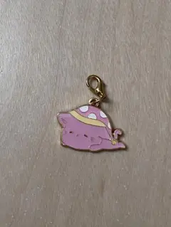 ちろぴの すやすやネコちゃんメタルチャーム
