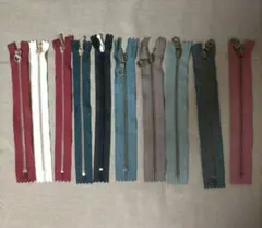 金属ファスナー 10本セット 約20cm