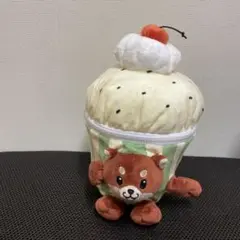 忠犬もちしば×かなざわまこと　カップケーキポーチ