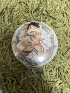 モンキー・D・ルフィ ワンピース 輩缶バッジ White Day ホワイトデー