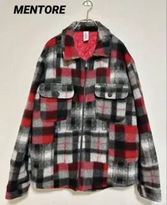 MENTORE メントーレ DINAMITEUSTICA チェックオーバーシャツ