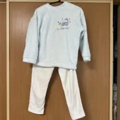 すみっコぐらし フリースパジャマ 上下セット120㎝