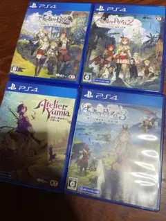ライザ、ユミアのアトリエ PS4ソフト 4本セット