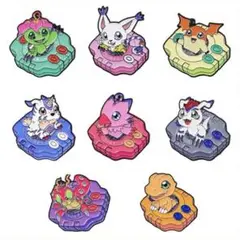 デジモン ピンバッジ 絶版品 8個セット