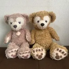 ダッフィー＆シェリーメイ　ぬいぐるみ