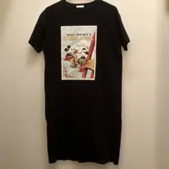 ミッキーマウス　ワンピース　黒