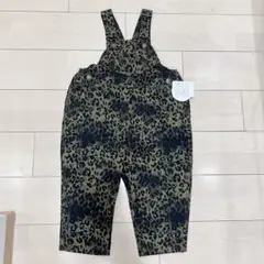 ルルモーメント　ヒョウ柄　オーバーオール　サロペット