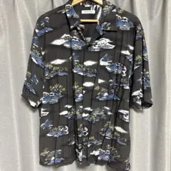 FREAK'S STORE アロハシャツ 半袖 黒