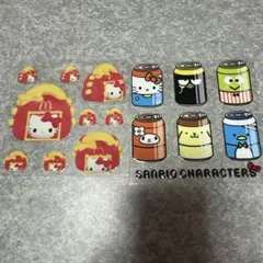 サンリオキャラクター ペンラシール２枚セット！防水加工！新品♪