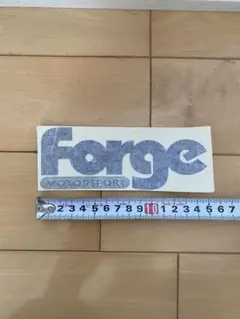 Forge Motorsport 純正ステッカー 約15cm x 6cm